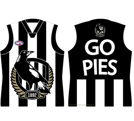 Collingwood Guernsey Mobile ,2 sided,400x290mm,420gsm Gloss Board