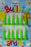 Green Plain Bullet Candles Pack of 12