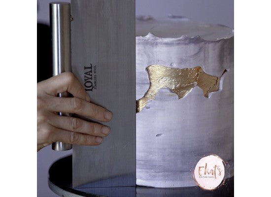 Long Edge S/S Scraper with handle