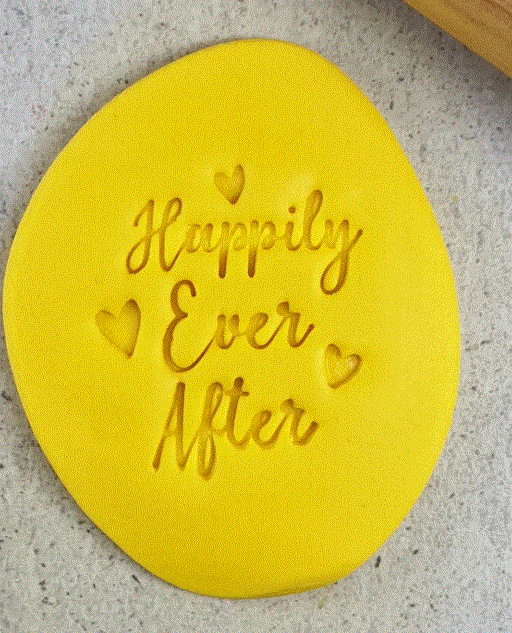 Happily Ever After Cookie Embosser