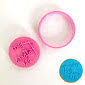 World's Best Dad Cookie Cutter & Embosser