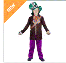 Costume Boys Mad Hatter