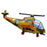 Super Shape Foil 96cm (38") Military Helicopter