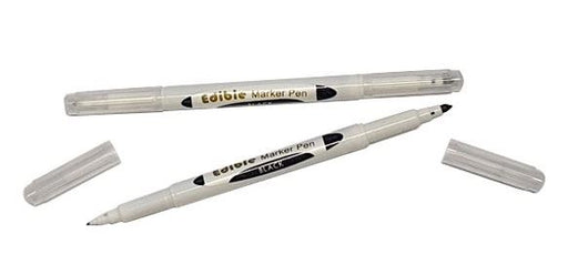 Black Double Ended Edible Marker Pen 2pcs