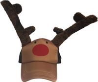 Reindeer Novelty Christmas Hat
