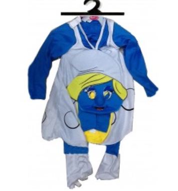 Smurfette Kids Costume 6-8