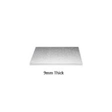 Cake Board Silver 5 Inch Square MDF 9mm Thick
