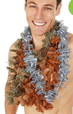 Lei Jungle Animal Print Set