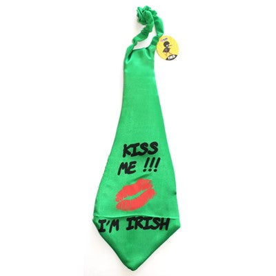 Kiss Me I'm Irish Jumbo Tie