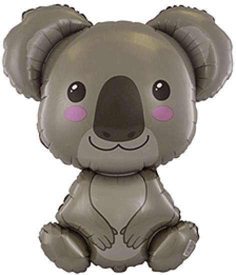 Foil Balloon Super Shape Koala 85cm