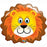 Lion Head Foil Shape 73cm ( 29")