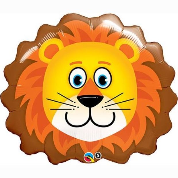 Lion Head Foil Shape 73cm ( 29")