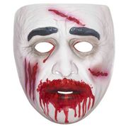 Transparent Bloody Zombie Mask