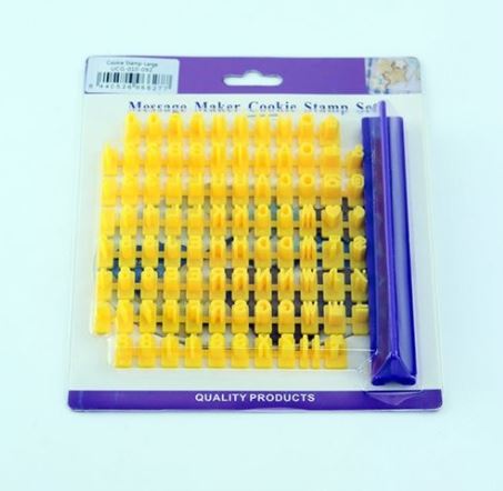 Cookie Stamp Large - Message Maker Cookie Stamp Set