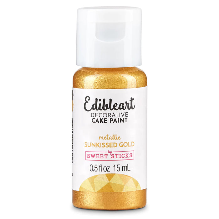 Sunkissed Gold Metallic Edibleart Paint 15ml