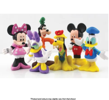 Mickey & Friends Plastic Figurines 6 Piece Set