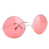 Large Lennon Glasses with Rose Lenses