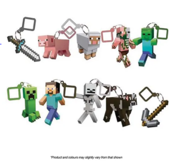 Minecraft Plastic Figurines 10 Piece Set