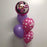 Dazzling Theme Foil 5 Balloon  Bouquet