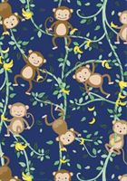 Wrapping Paper Monkey Mayhem — Red Fox Party Supplies