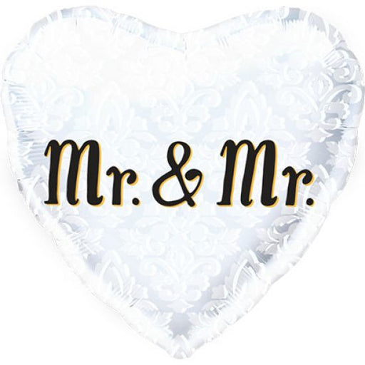 Foil 18" Mr. & Mr. Heart