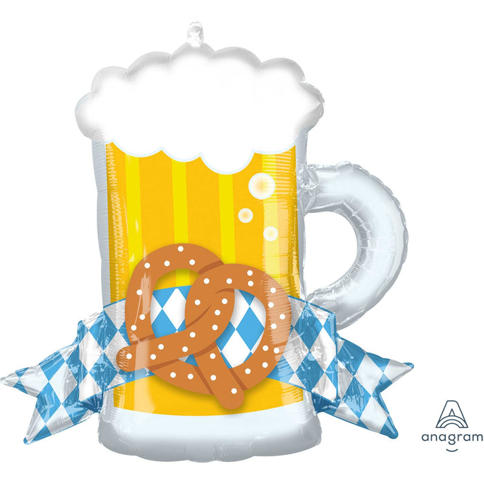 Foil Shape 66cm (26") Oktoberfest Mighty Beer