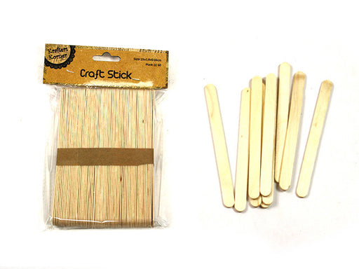 NATURAL CRAFT STICKS PK100