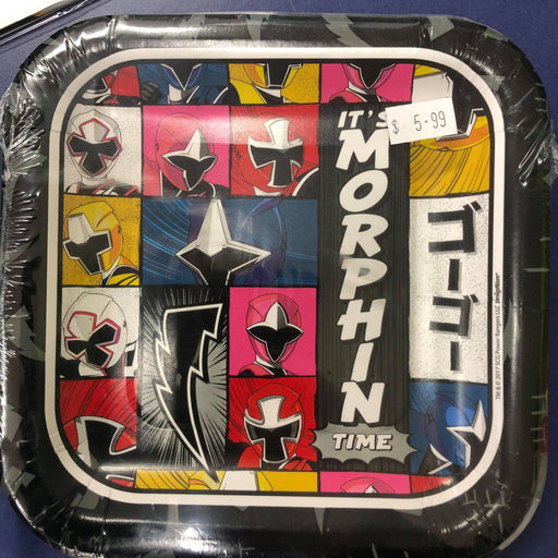 Power Rangers Ninga Lunch Plates