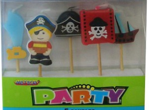 Candle 5 Pack Pirate