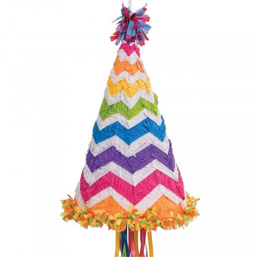 Chevron Birthday Party Hat Pinata