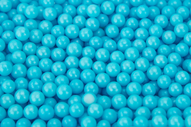 Cachous/Balls Pearl Blue 5mm Sprinkles 200g