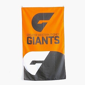 GWS Giants Flag Supporter