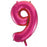 Magenta Mega Foil 34''  Number