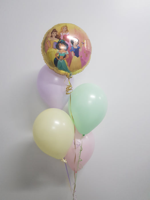 Dazzling Theme Foil 5 Balloon  Bouquet