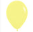 Decrotex 100 Pack Pastel Matte Yellow 30cm Balloon
