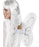 White/Silver Glitter Angel Wings