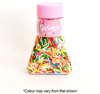 Sprink'd Rainbow Jimmies 100g