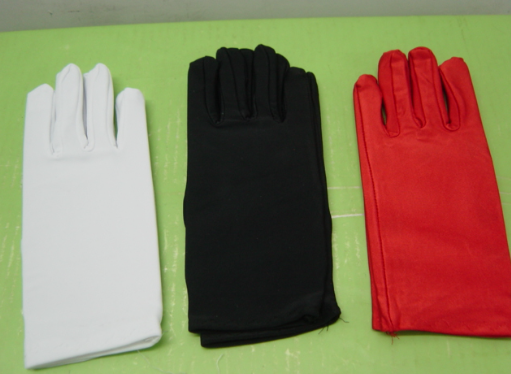 Red Nylon Glove Short 22cm