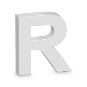 R Letter Alpha Art Wooden