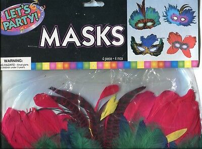 4 Pack Party Masks