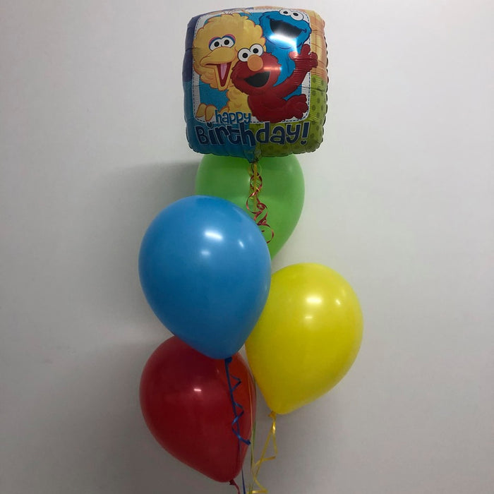 Dazzling Theme Foil 5 Balloon  Bouquet