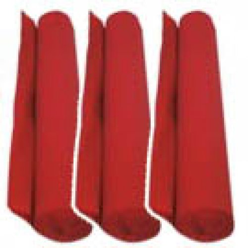 Crepe Log Red Scarlet 20m