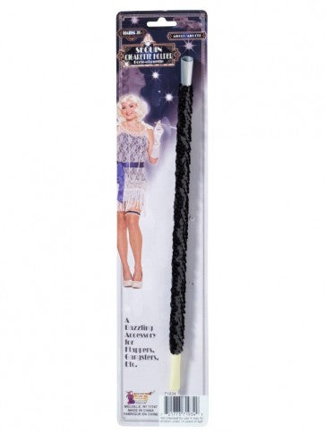 Cigarette Holder - Black Sequin