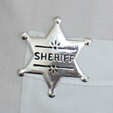 Sheriff Badge - Silver