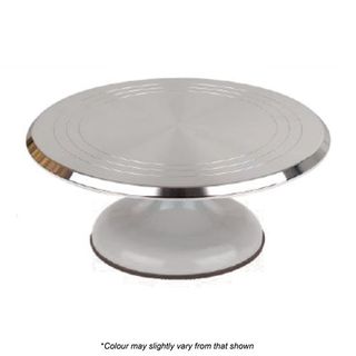Cake Craft Metal 31cm/12' Cake Turntable Silver