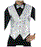 Silver Sequin Waistcoat