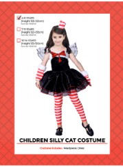 Children Silly Cat Girl Dress