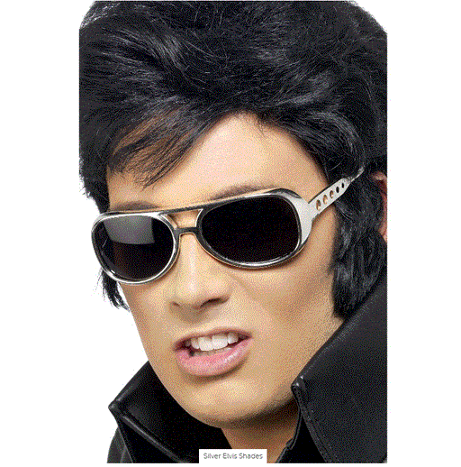 Elvis Silver Sunglasses