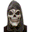 Hooded Skeleton Latex Mask