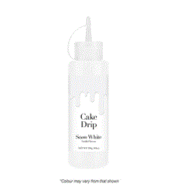 Cake Craft Cake Drip Snow White 250g